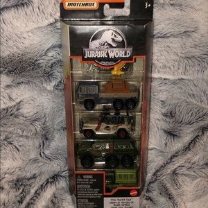 Matchbox Jurassic World 5-PACK Total Tracker Team